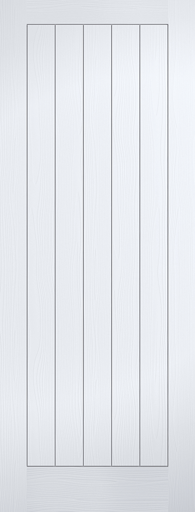 White Textured Mexicano Internal Door